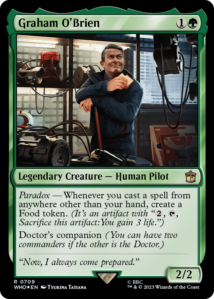 Graham O'Brien (Surge Foil) [Doctor Who] - The Mythic Store | 24h Order Processing