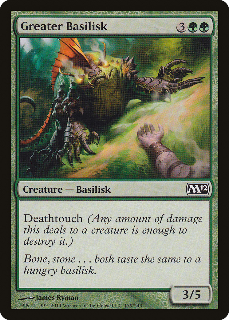 Greater Basilisk [Magic 2012] - The Mythic Store | 24h Order Processing