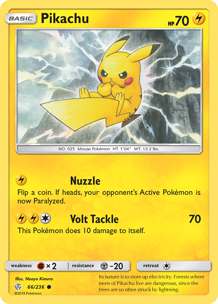 Pikachu (66/236) [Sun & Moon: Cosmic Eclipse] - The Mythic Store | 24h Order Processing