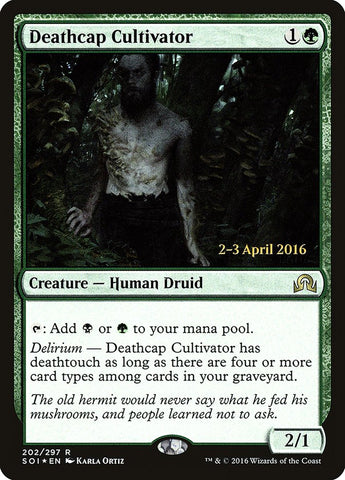 Deathcap Cultivator [Shadows over Innistrad Prerelease Promos] - The Mythic Store | 24h Order Processing