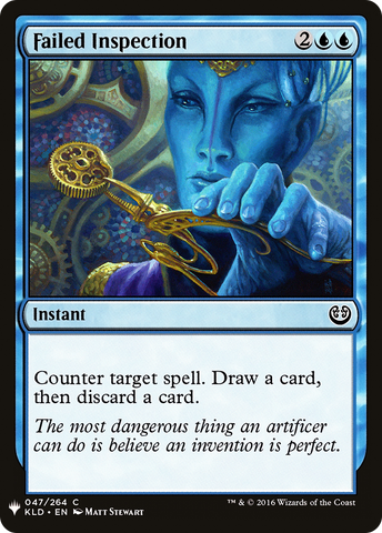 Failed Inspection [Mystery Booster] - The Mythic Store | 24h Order Processing