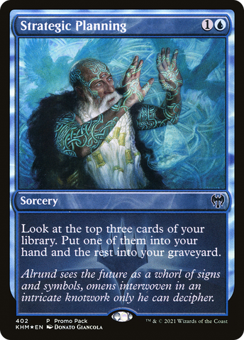 Strategic Planning (Promo Pack) [Kaldheim Promos] - The Mythic Store | 24h Order Processing