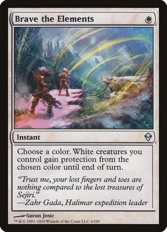 Brave the Elements [Zendikar] - The Mythic Store | 24h Order Processing