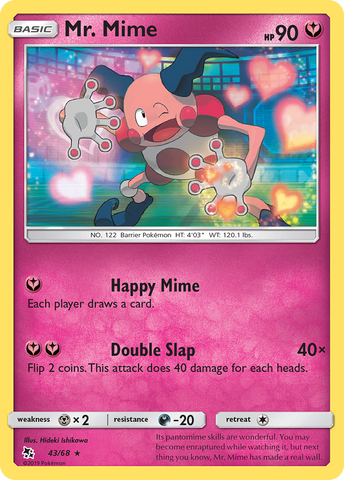 Mr. Mime (43/68) [Sun & Moon: Hidden Fates] - The Mythic Store | 24h Order Processing