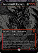 Capricious Hellraiser (Oil Slick Raised Foil) [Phyrexia: All Will Be One] - The Mythic Store | 24h Order Processing