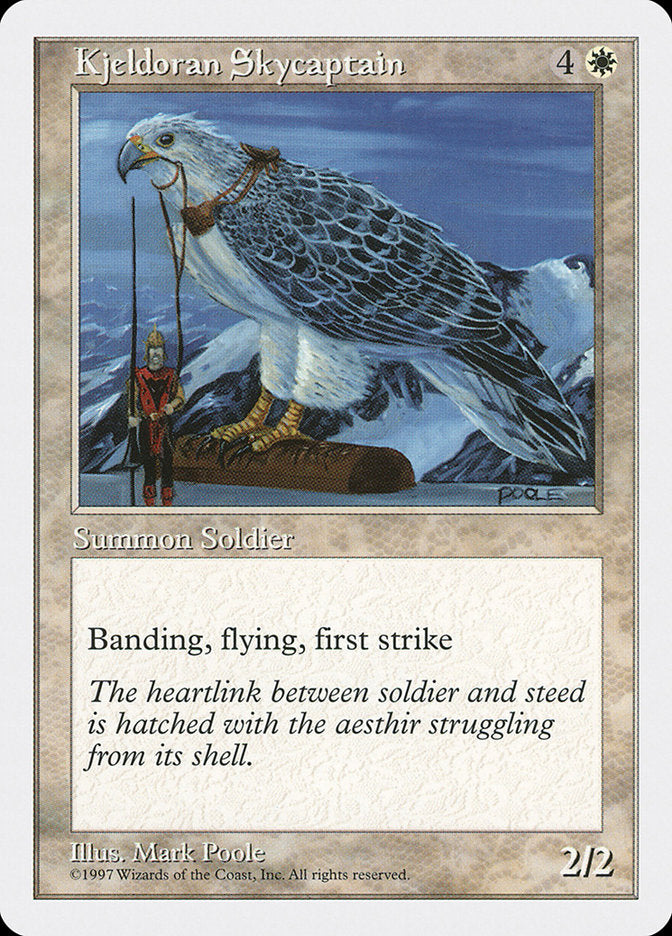 Kjeldoran Skycaptain [Fifth Edition] - The Mythic Store | 24h Order Processing