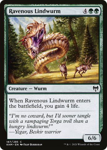 Ravenous Lindwurm [Kaldheim] - The Mythic Store | 24h Order Processing