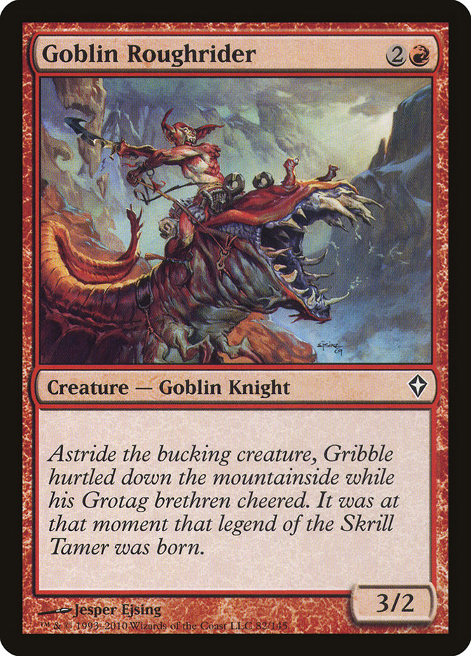 Goblin Roughrider [Worldwake] - The Mythic Store | 24h Order Processing