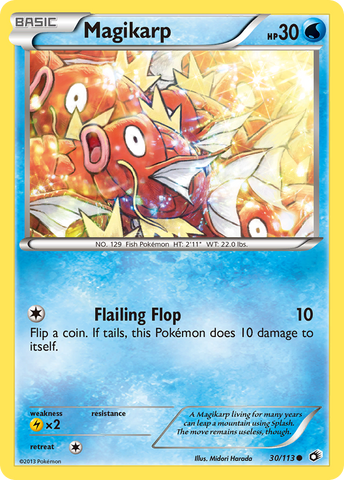 Magikarp (30/113) [Black & White: Legendary Treasures] - The Mythic Store | 24h Order Processing