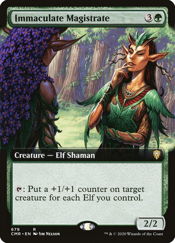 Immaculate Magistrate (Extended Art) [Commander Legends] - The Mythic Store | 24h Order Processing