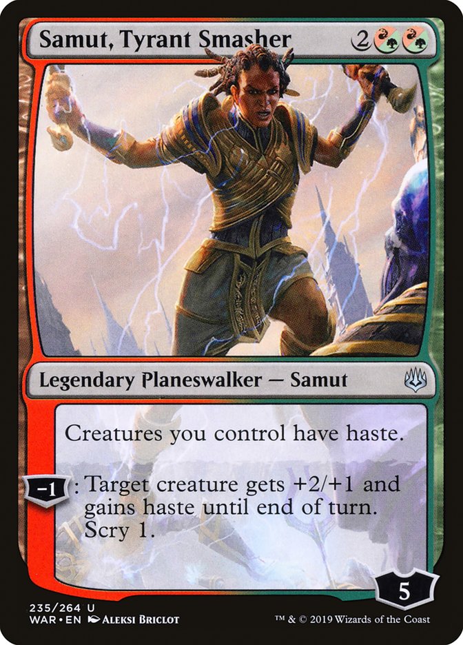 Samut, Tyrant Smasher [War of the Spark] - The Mythic Store | 24h Order Processing