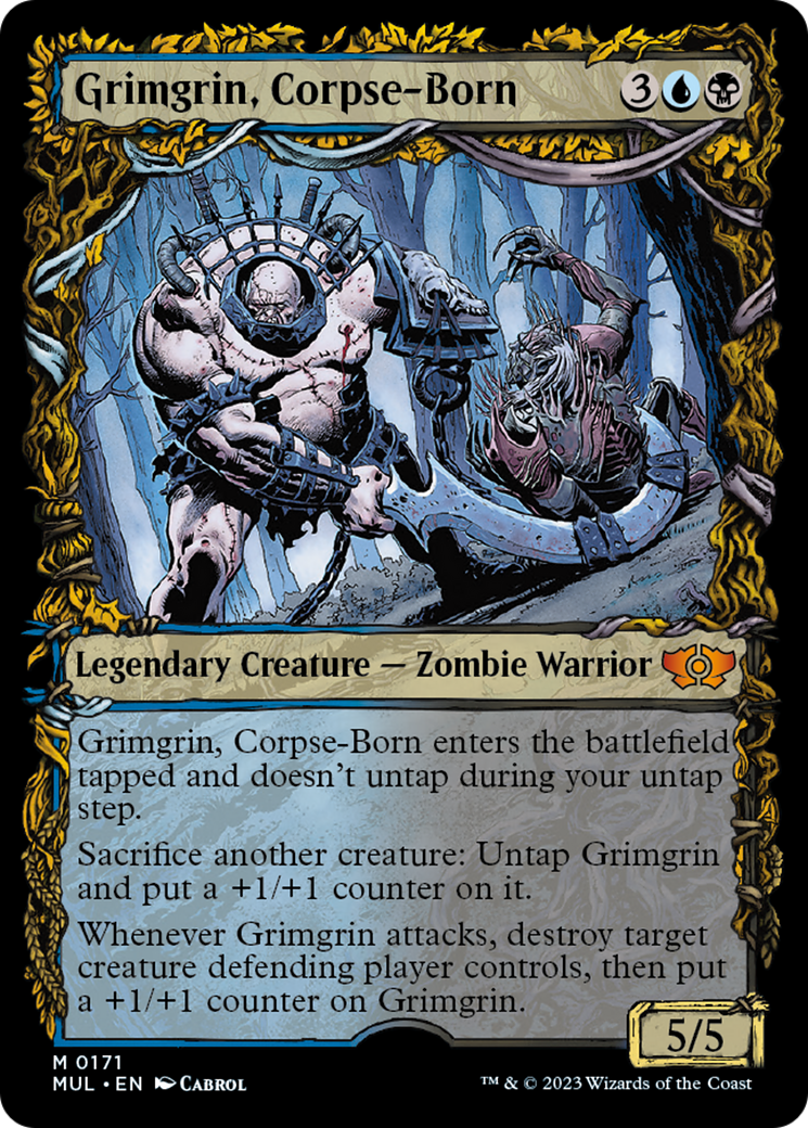 Grimgrin, Corpse-Born (Halo Foil) [Multiverse Legends] - The Mythic Store | 24h Order Processing