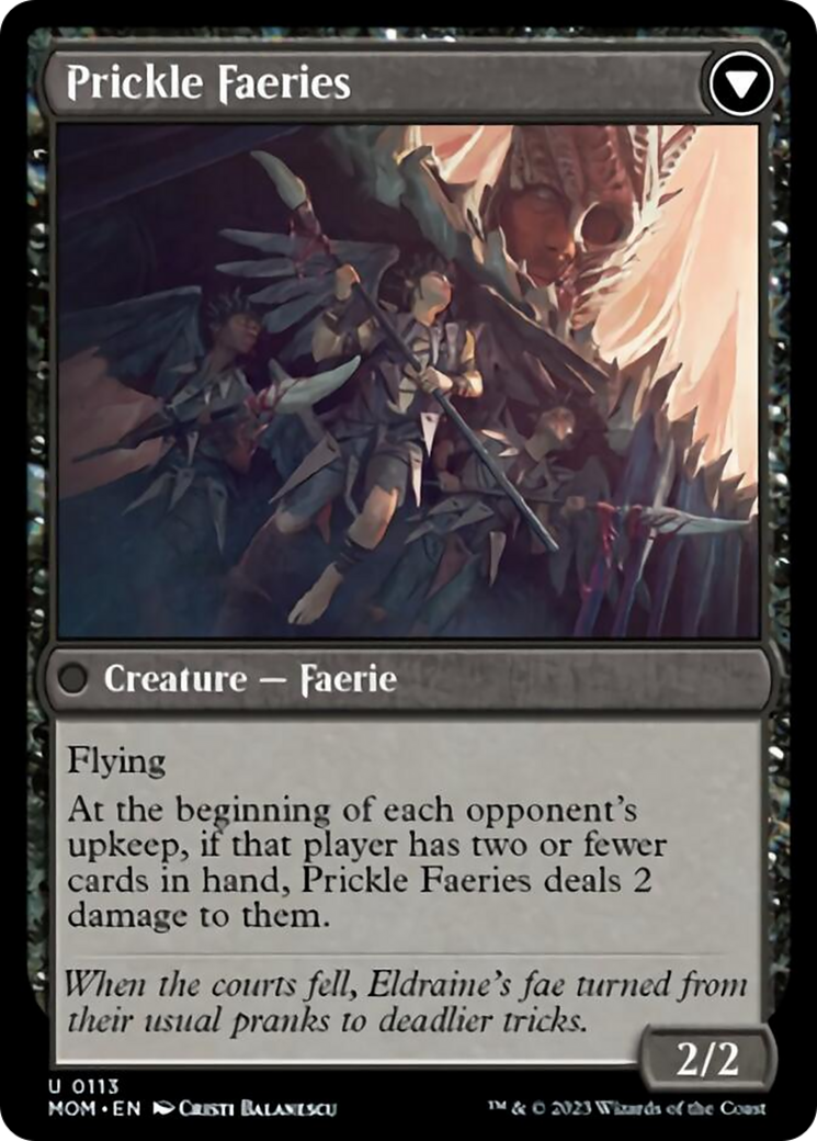 Invasion of Eldraine // Prickle Faeries [March of the Machine] - The Mythic Store | 24h Order Processing