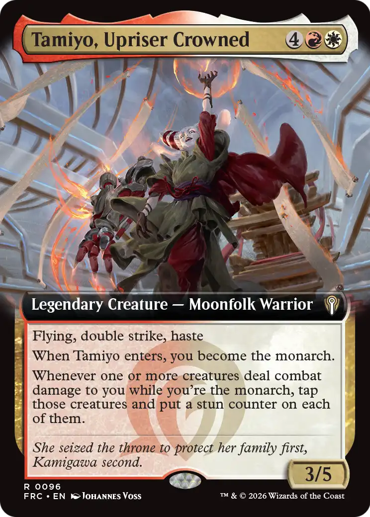 Tamiyo, Upriser Crowned (Extended Art) [Reality Fracture Commander] - The Mythic Store | 24h Order Processing