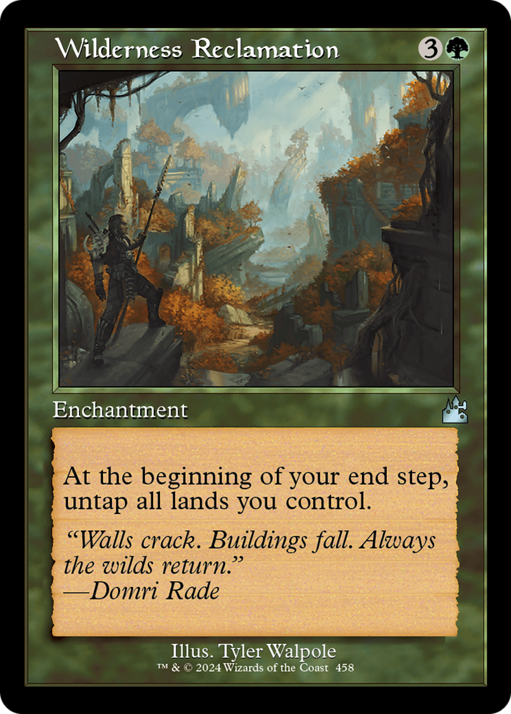 Wilderness Reclamation (Retro Frame) [Ravnica Remastered] - The Mythic Store | 24h Order Processing