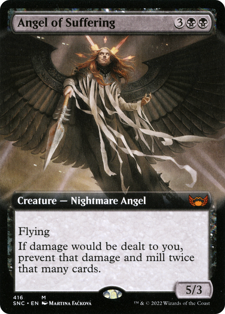 Angel of Suffering (Extended Art) [Streets of New Capenna] - The Mythic Store | 24h Order Processing