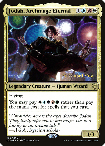 Jodah, Archmage Eternal [Dominaria Prerelease Promos] - The Mythic Store | 24h Order Processing