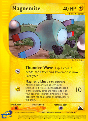 Magnemite (76/144) [Skyridge] - The Mythic Store | 24h Order Processing