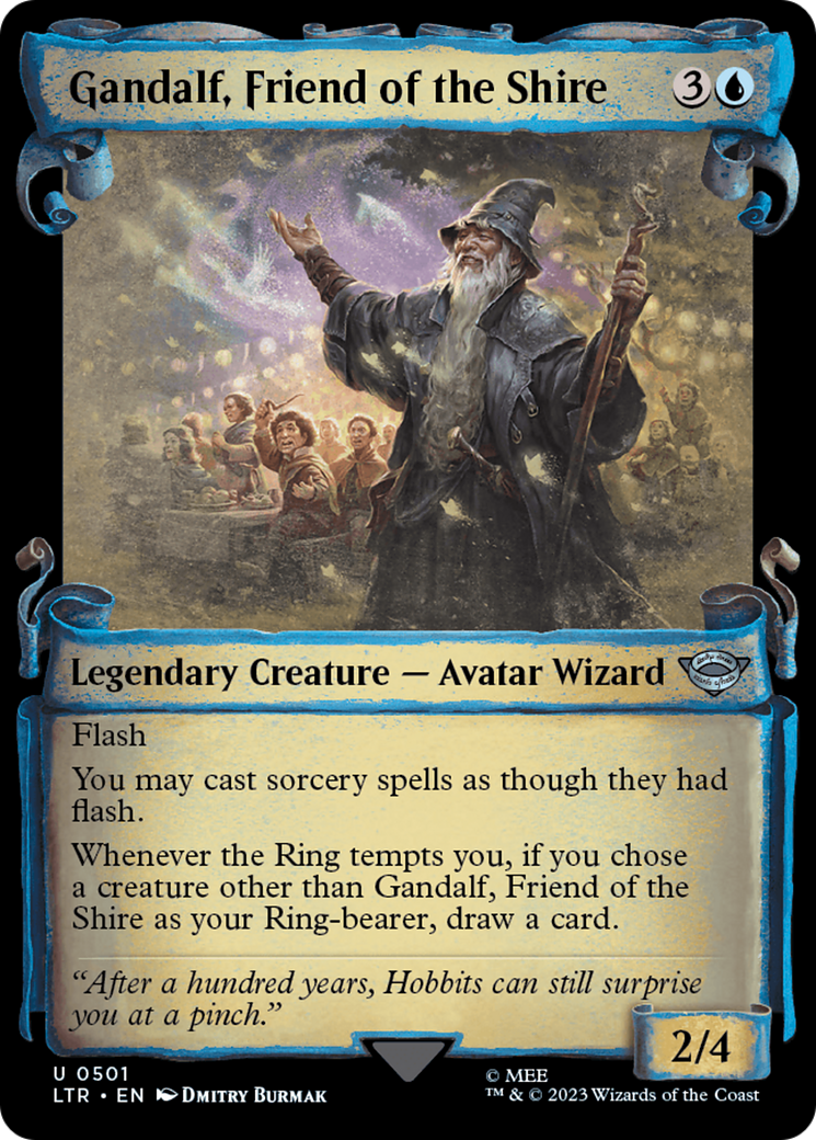 Gandalf, Friend of the Shire [The Lord of the Rings: Tales of Middle-Earth Showcase Scrolls] - The Mythic Store | 24h Order Processing