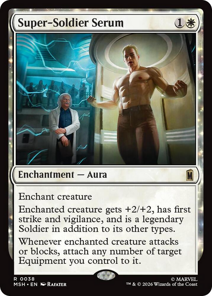 Super-Soldier Serum [Marvel Super Heroes] - The Mythic Store | 24h Order Processing