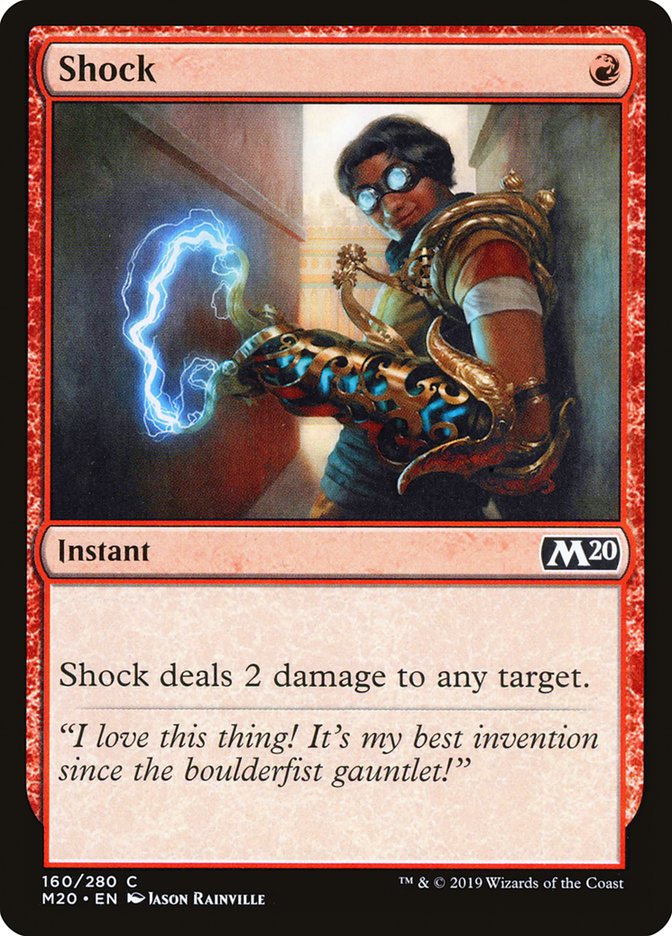 Shock [Core Set 2020] - The Mythic Store | 24h Order Processing