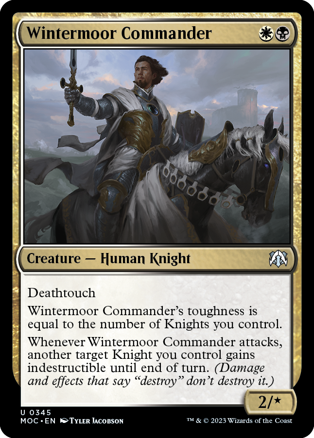 Wintermoor Commander [March of the Machine Commander] - The Mythic Store | 24h Order Processing