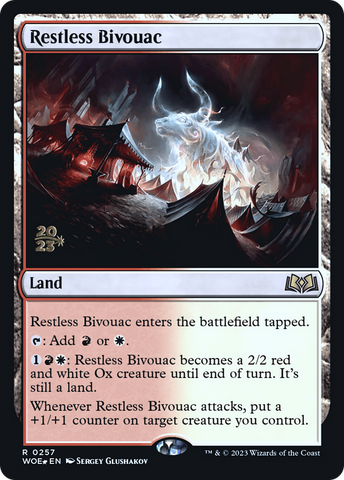 Restless Bivouac [Wilds of Eldraine Prerelease Promos] - The Mythic Store | 24h Order Processing
