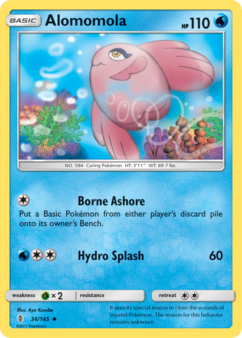 Alomomola (36/145) [Sun & Moon: Guardians Rising] - The Mythic Store | 24h Order Processing