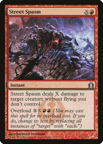 Street Spasm [Return to Ravnica] - The Mythic Store | 24h Order Processing