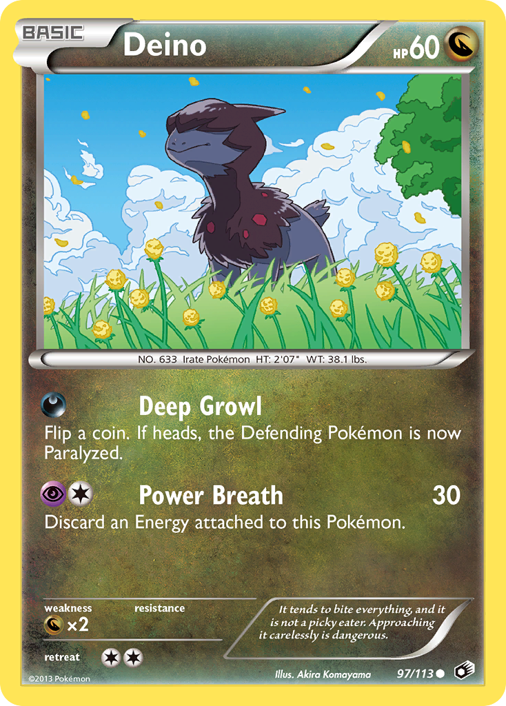 Deino (97/113) [Black & White: Legendary Treasures] - The Mythic Store | 24h Order Processing