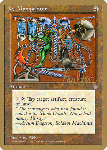 Icy Manipulator (Preston Poulter) [Pro Tour Collector Set] - The Mythic Store | 24h Order Processing