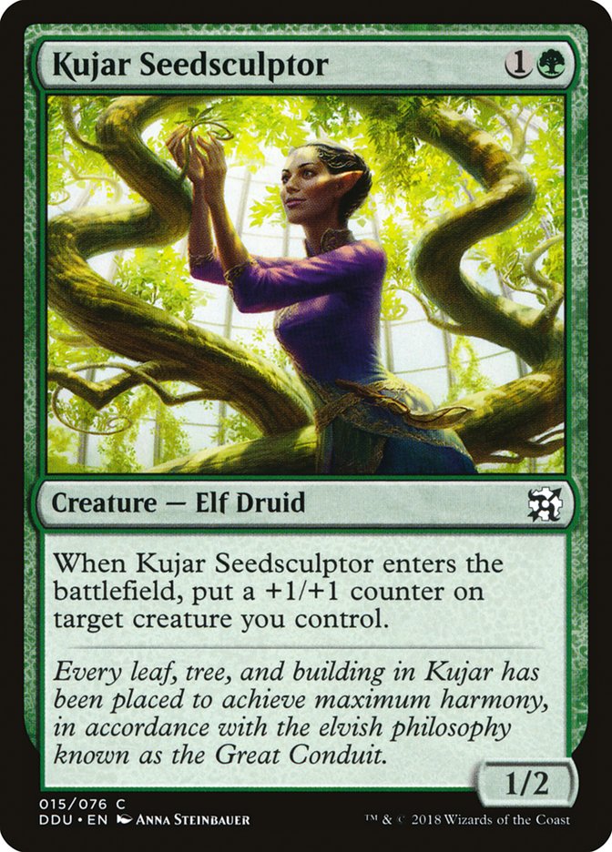 Kujar Seedsculptor [Duel Decks: Elves vs. Inventors] - The Mythic Store | 24h Order Processing
