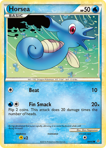 Horsea (49/95) [HeartGold & SoulSilver: Unleashed] - The Mythic Store | 24h Order Processing