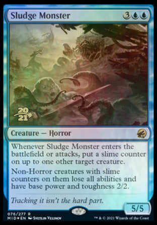 Sludge Monster [Innistrad: Midnight Hunt Prerelease Promos] - The Mythic Store | 24h Order Processing