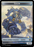 Gnome // Golem Double-Sided Token [The Lost Caverns of Ixalan Tokens] - The Mythic Store | 24h Order Processing
