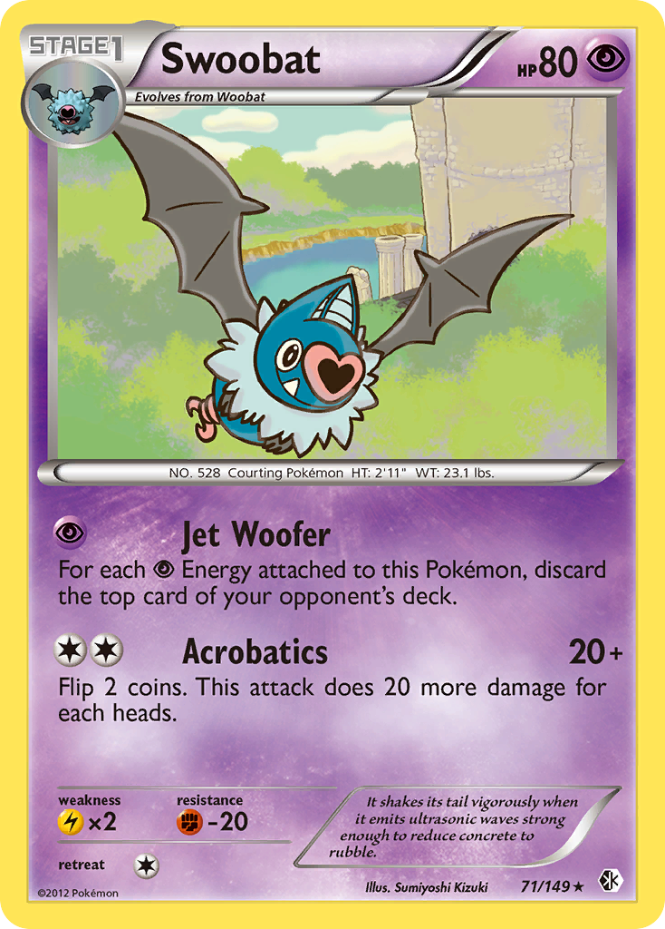 Swoobat (71/149) [Black & White: Boundaries Crossed] - The Mythic Store | 24h Order Processing