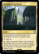Secluded Courtyard [The Lord of the Rings: Tales of Middle-Earth Commander] - The Mythic Store | 24h Order Processing