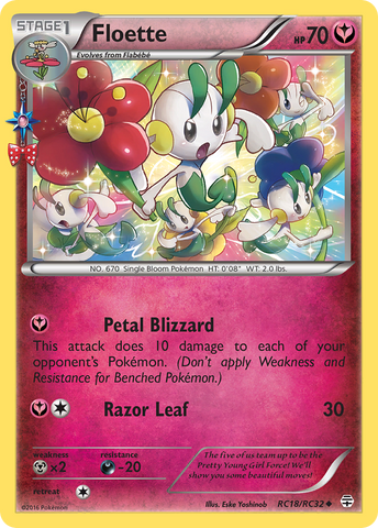 Floette (RC18/RC32) [XY: Generations] - The Mythic Store | 24h Order Processing