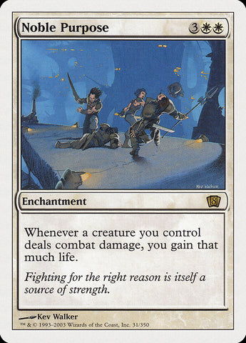 Noble Purpose [Eighth Edition] - The Mythic Store | 24h Order Processing