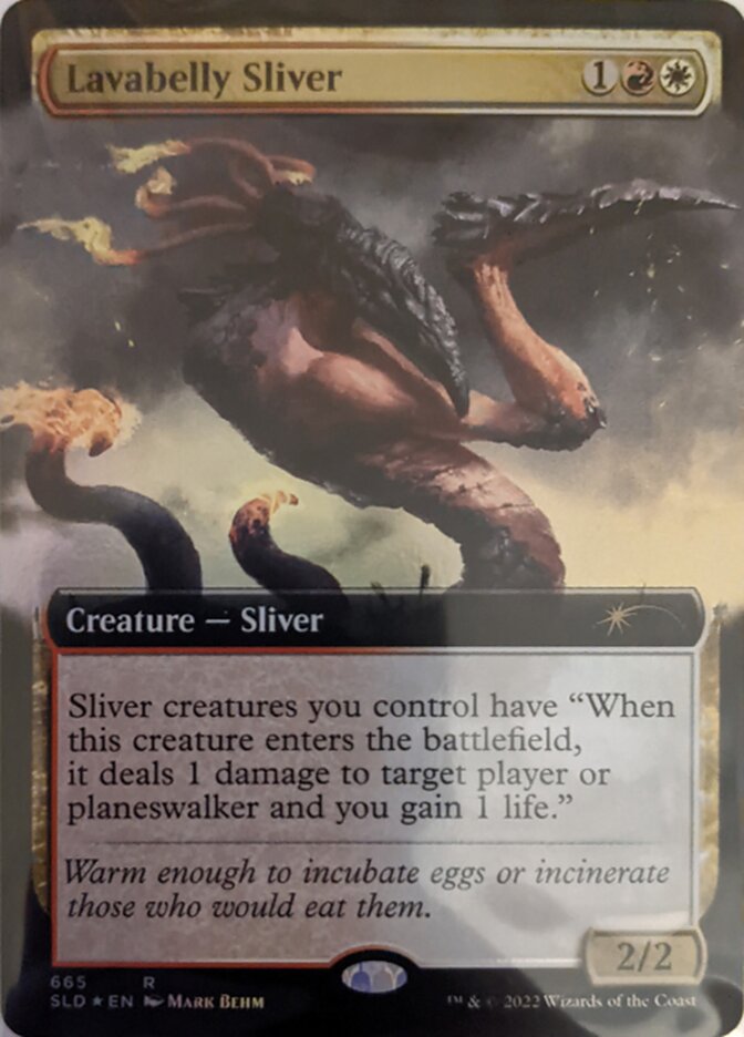 Lavabelly Sliver (Extended Art) [Secret Lair Drop Promos] - The Mythic Store | 24h Order Processing