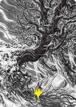 Forest Art Card (Gold-Stamped Signature) [Innistrad: Crimson Vow Art Series] - The Mythic Store | 24h Order Processing