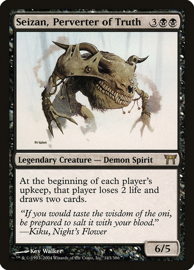 Seizan, Perverter of Truth [Champions of Kamigawa] - The Mythic Store | 24h Order Processing
