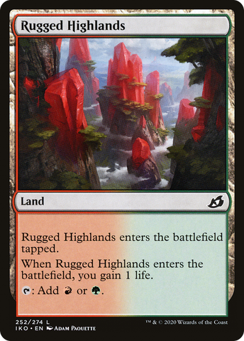 Rugged Highlands [Ikoria: Lair of Behemoths] - The Mythic Store | 24h Order Processing