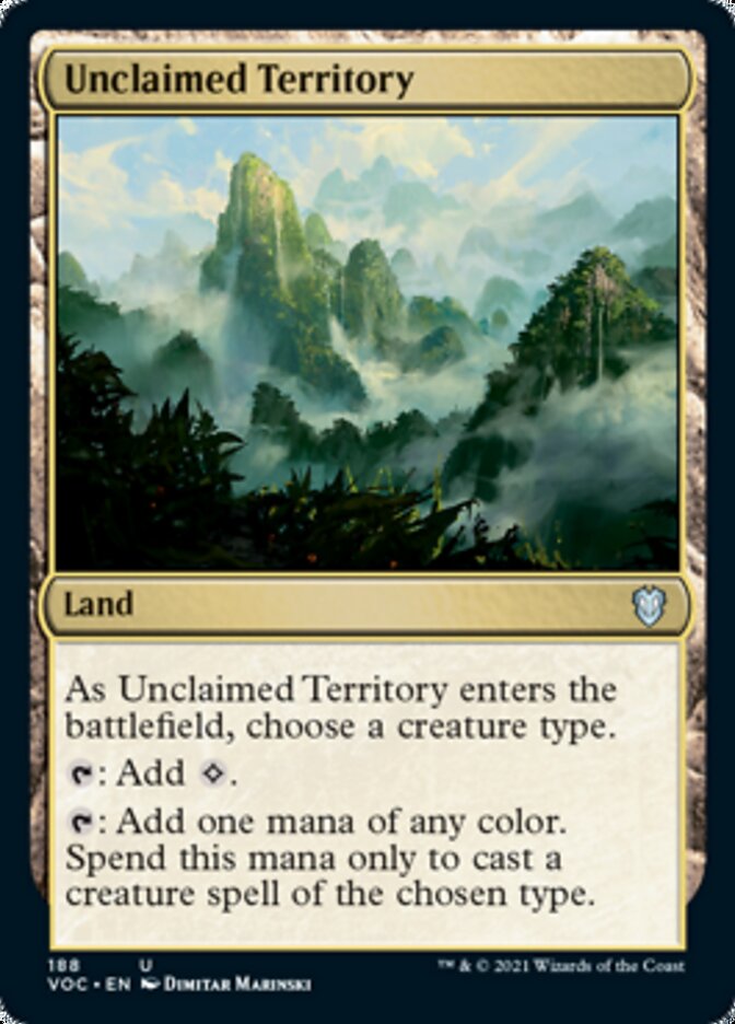 Unclaimed Territory [Innistrad: Crimson Vow Commander] - The Mythic Store | 24h Order Processing