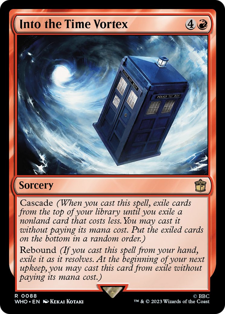 Into the Time Vortex [Doctor Who] - The Mythic Store | 24h Order Processing