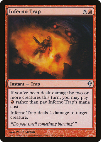 Inferno Trap [Zendikar] - The Mythic Store | 24h Order Processing