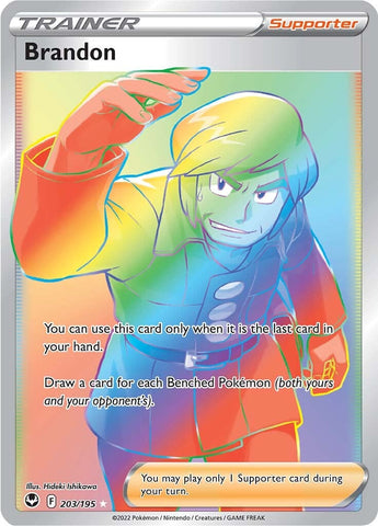 Brandon (203/195) [Sword & Shield: Silver Tempest] - The Mythic Store | 24h Order Processing