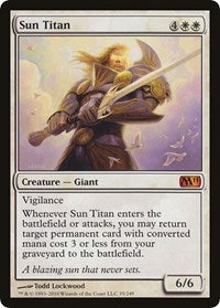 Sun Titan (M11) [Oversize Cards] - The Mythic Store | 24h Order Processing