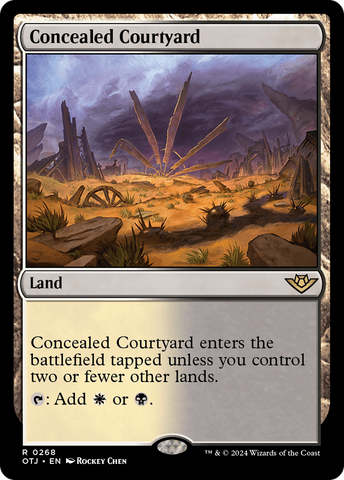 Concealed Courtyard [Outlaws of Thunder Junction] - The Mythic Store | 24h Order Processing