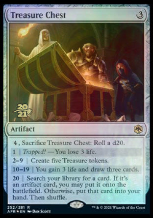Treasure Chest [Dungeons & Dragons: Adventures in the Forgotten Realms Prerelease Promos] - The Mythic Store | 24h Order Processing